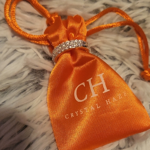 Crystal Haze Mini Serena Hoop Earrings - Picture 4 of 7